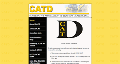 Desktop Screenshot of catdloans.com